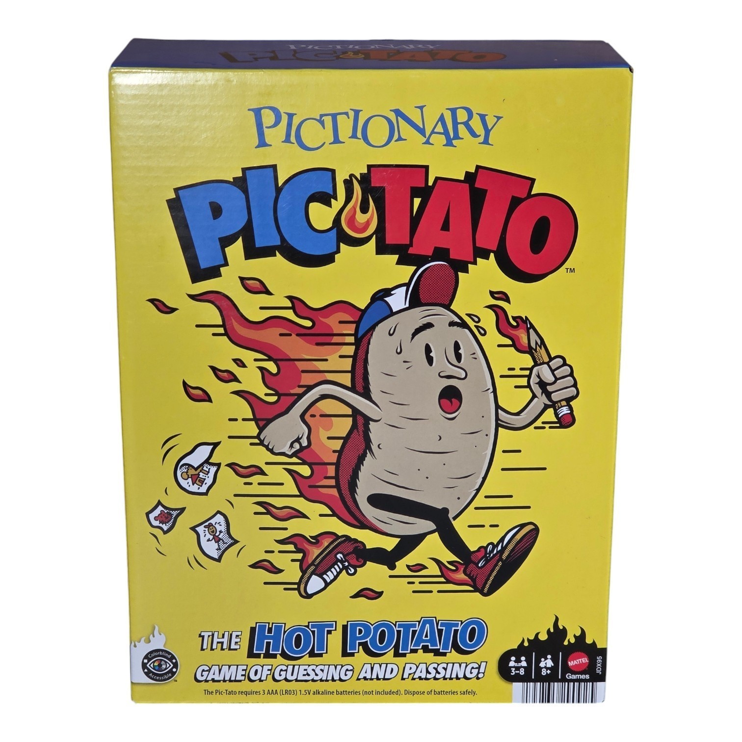 Pictionary Pic-Tato Electronic Hot Potato Drawing Game  Ages 8