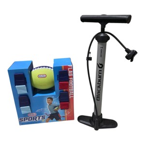 Blackburn Airtower 1 Floor Pump & Little Tikes Sports Flag Football Set