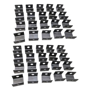 Lot of 6 Boxes  120 Weldable U Brackets Installation Fasteners ZJ36-T20