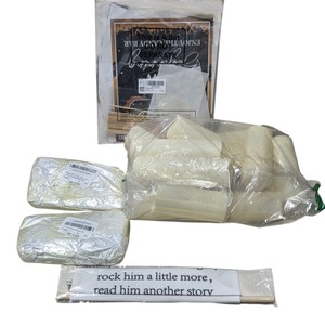 Mixed Household & Party Supply Lot  Graduation Candy Buffet Set, Crystal Decor, Wall Hanging & More