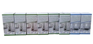 Lot of 8 Multi-Surface & TubTile White Touch-Up Paint Repair Bottles  New