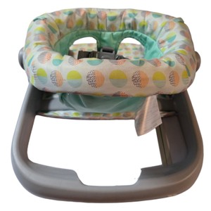 Summer Infant 3-Stage SuperSeat Activity & Booster Seat  Teal Geometric Pattern