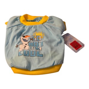 Disney Frozen Olaf So Hot Im Cool Dog T-Shirt  Size Small  New With Tag