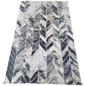 Feizy Micah 3048F GraySilver Area Rug 5 x 8 PolypropylenePolyester
