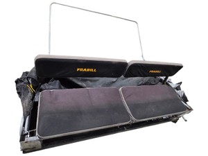 Frabill Excursion Sidestep 2-Seat Flip-Over Ice Fishing ShelterSled  Preowned