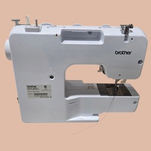  Brother SM3701 37-Stitch Electric Sewing Machine with Extension Table & Cover – Untested