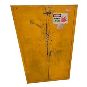 Eagle MFG Co. Model 1947 40-Gallon Flammable Liquid Safety Storage Cabinet  Industrial Screen Printing Shop