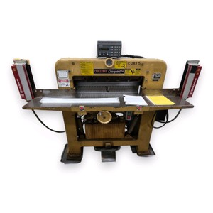Challenge Champion 305 MC 30.5 Commercial Hydraulic Paper Cutter  WORKS WELL  Microcut Jr. Control  Shadow III Safety System