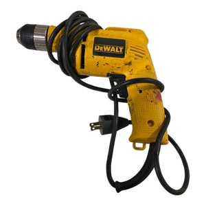 DEWALT DW106 Corded 38 Variable-Speed Drill  Keyless Chuck  Heavy-Duty Shop  Garage Power Tool