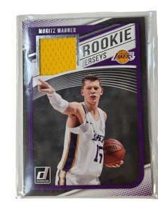 2018-19 Panini Donruss Moritz Wagner Rookie Jerseys Lakers Player-Worn Patch Card