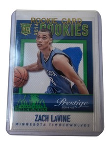 2014-15 Panini Prestige Zach LaVine Rookie Card Rookies RC #14 Timberwolves