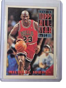1992-93 Topps Michael Jordan All-Star 1st Team #101 Chicago Bulls