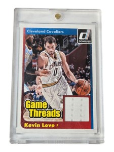 2014-15 Panini Donruss Kevin Love Game Threads Game-Worn Jersey #31 Cavaliers