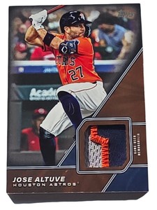 2026 Topps Jose Altuve Major League Material Relic #MLM-JA 0310 Astros