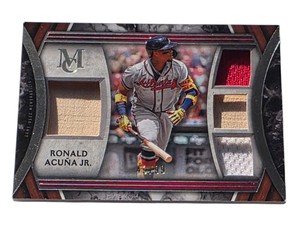 2022 Topps Museum Collection Ronald Acua Jr. Primary Pieces Quad Relic #8399
