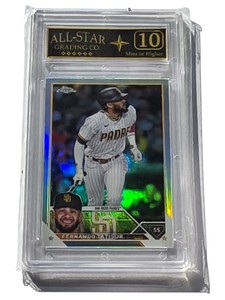 2022 Topps Chrome Fernando Tatis Jr. #129  All-Star Grading Co. 10 Mint