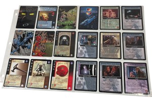 18-Pc LEGO Bionicle Quest for the Masks & Babylon 5 CCG Trading Card Lot
