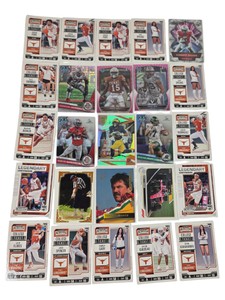 25-Pc Mixed Sports Card Lot  Panini Texas, Bowman Chrome, Donovan Peoples-Jones 799