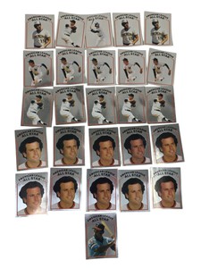 26-Pc Vintage 1981 Topps Baseball Stickers  All-Stars Silver Foil Lot