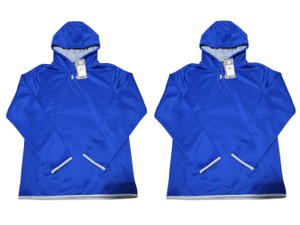 Lot of 2 Under Armour Mens Blue Pullover Hoodies Size Small 1295286 New w Tags