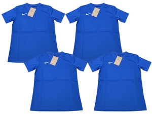 Lot of 4 Nike Kids Small Soccer Shirts BV6742-480 Blue New w Tags