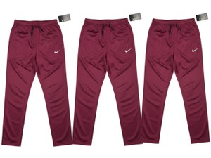 Lot of 3 Nike Womens Training Pants Size Small Burgundy CN9523-610 New w Tags