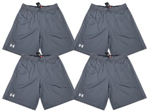 Lot of 4 Under Armour Mens Athletic Shorts Size M Gray 1305792-040 New w Tags