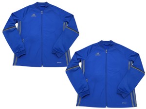 Lot of 2 Adidas ClimaCool Kids Youth Training Jackets Size XS 7-8 Blue AP5212 New