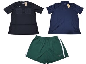 Lot of 3 Mens Nike Athletic Apparel Size XXL Golf Polo Soccer Shirt & Running Shorts New w Tags