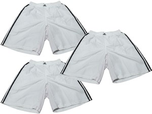 Lot of 3 Mens Adidas Grappling Shorts Size XL WhiteBlack aA201s New in Packs