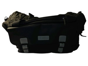 Bella Russo Black Canvas Duffel Weekender Bag