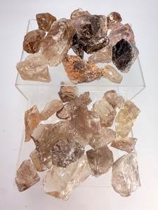 Bulk Lot of Raw Smoky Quartz Crystal Cluster Points  High Quality Grounding Stones (1 lb 9.3  719 g)