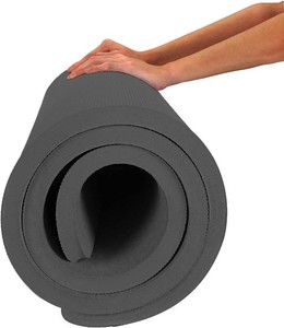 Yoga 45 inch TPE Yoga Mat Fitness & Exercise Mats Large Size 72L x 32W Non-Slip Anti-Tear For Women Men