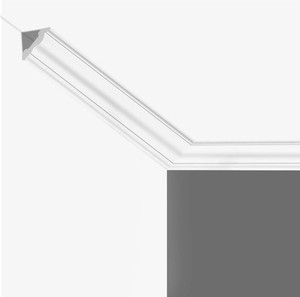Sunnyglade 12-Pack Ceiling Crown Molding Trim 43.7FT Installation with Glue  Crown Molding High Impact Finish Polystyrene Ceiling Moulding Trim for Walls Ceiling Decor Easy Installation with Glue