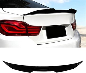 MAXDOM Rear Trunk Spoiler Fits for 2013-2020 4 Series F32 Coupe (Glossy Black)