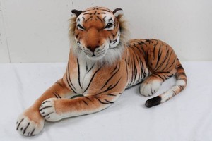 Large Reclining Plush Tiger Stuffed Animal 30