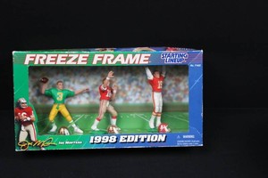 Vintage Joe Montana Starting Lineup Freeze Frame 1998 Edition No 71422
