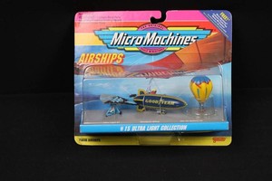 Vintage Galoob Micro Machines Airships #15 Ultra Light Collection