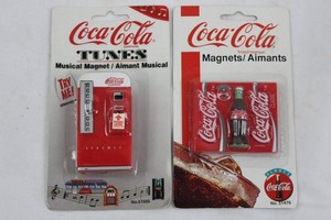 Coca-Cola Collectible Musical & Bottle Magnets