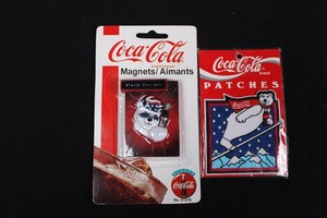 Coca-Cola Magnet & Iron-On Patch