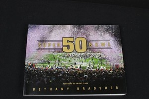 Super Bowl 50 Book & CardPro Magnetic Holders Mixed Lot