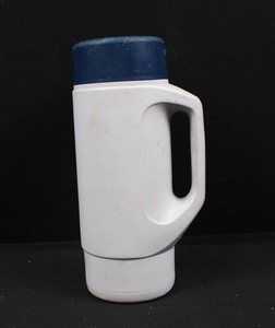 Thermos Insulated Travel Bottle With Blue Cap