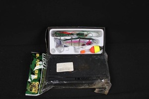 Robotic Swimming Lure Fishing Kit With LED and Accessories (not tested)