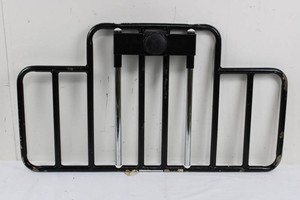 Adjustable Black Metal Cargo Barrier 32 X 19 in