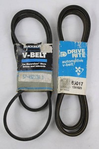 Quicksilver & Drive Rite V-belts Mixed Lot - 2 Belts