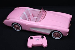 Barbie Hot Wheels RC C1 Corvette HPW40 Remote-Control Car