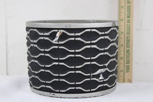 Decorative Planters & Woven Basket Stand