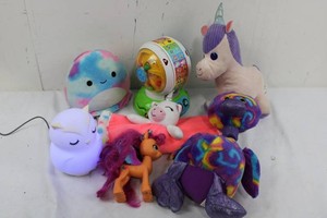 Baby Toys Lot Plush Toys, My Little Pony & LeapFrog Toy