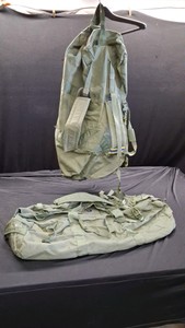2 US MILITARY ISSUE USGI IMPROVED DUFFLE BAGS