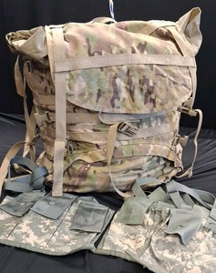 LG MOLLE II RUCKSACK FILLED WITH AMMO POUCHES